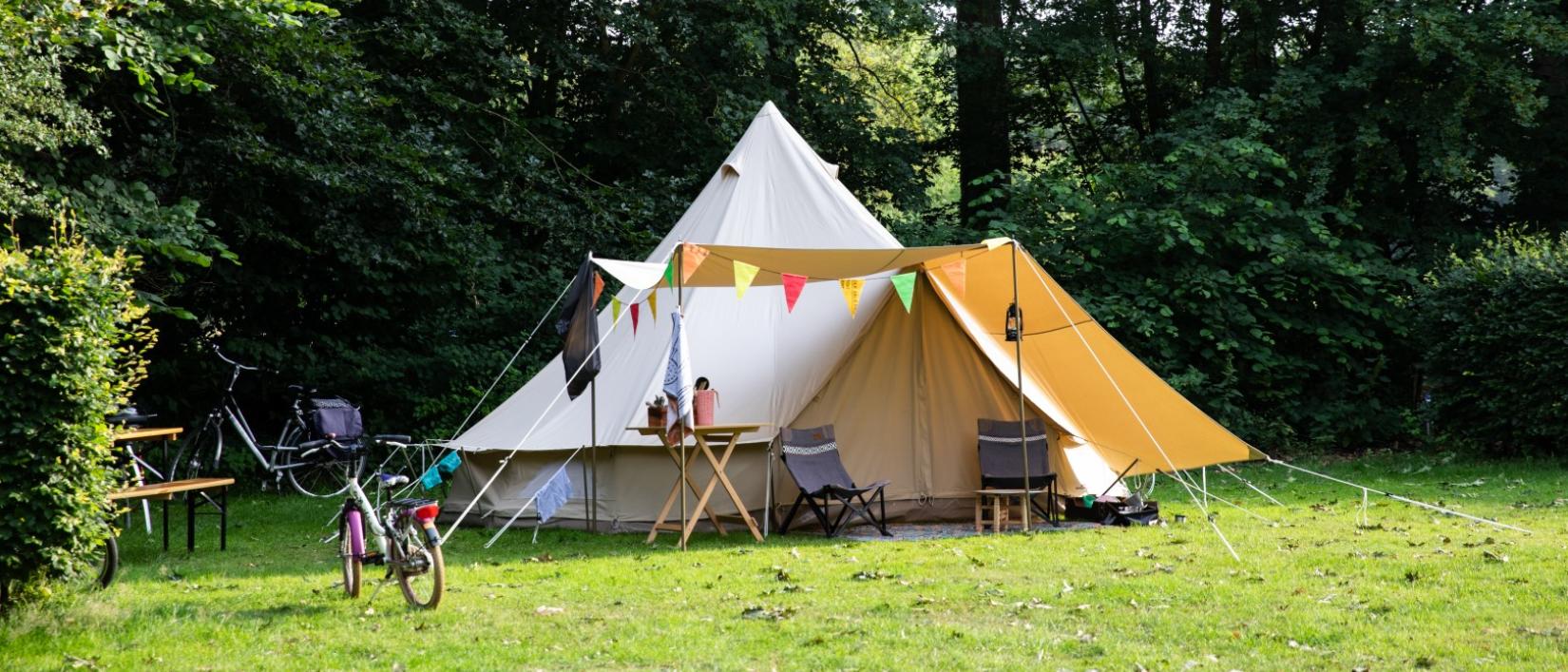 Tentkamperen achterhoek