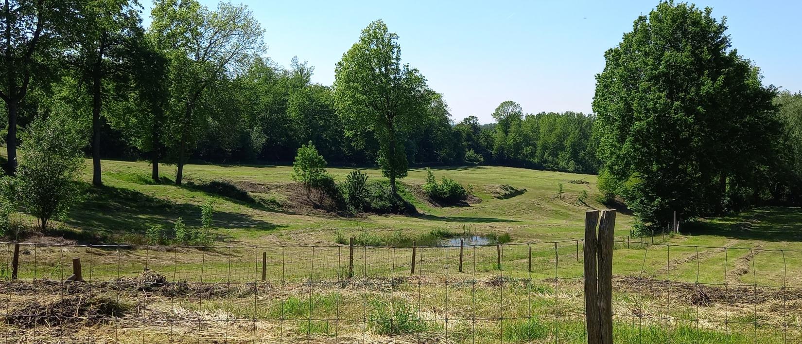 Een mooi wandelgebied in het Pajottenland.