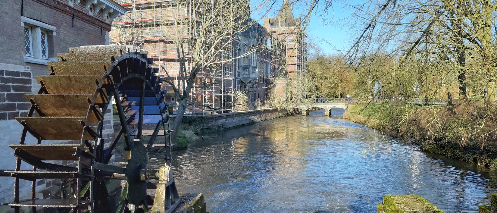 Watermolen langs de Dijle