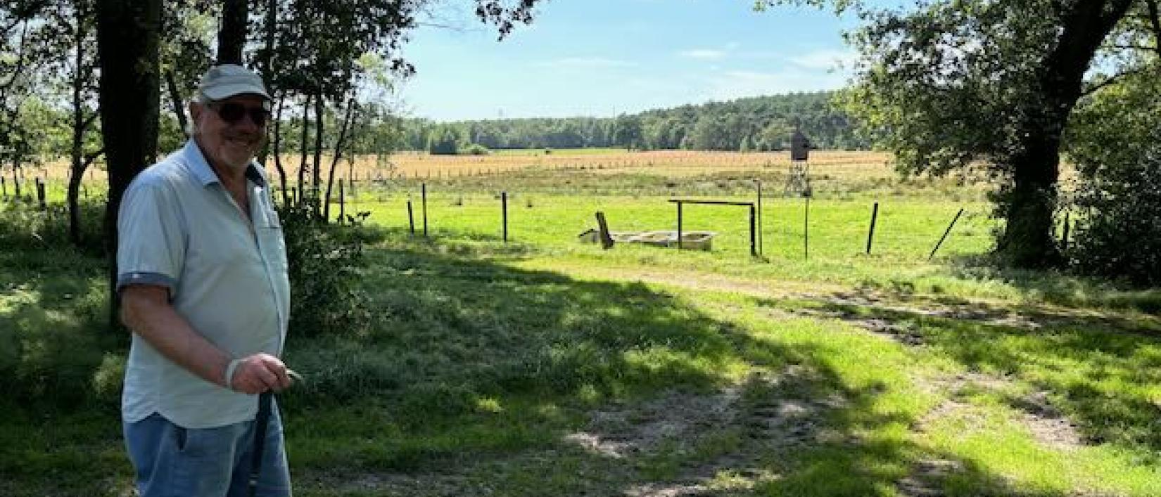 zicht op de natuur