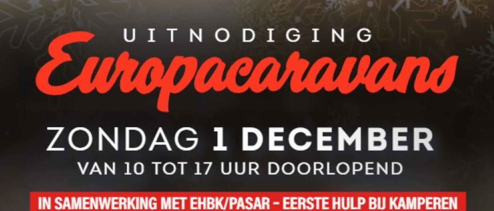Affiche Europacaravans 1 december