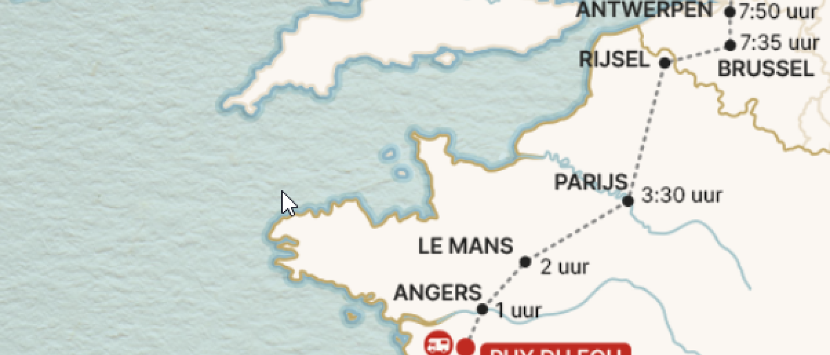De weg ernaartoe