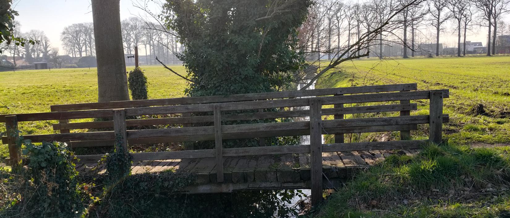 Brug op trage weg