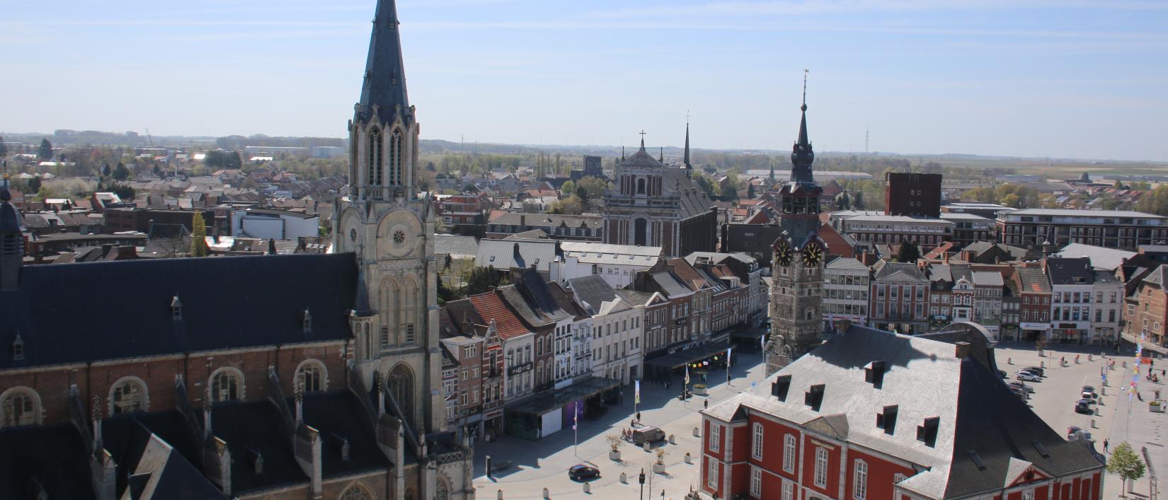 Stadhuis en Belfort St Truiden