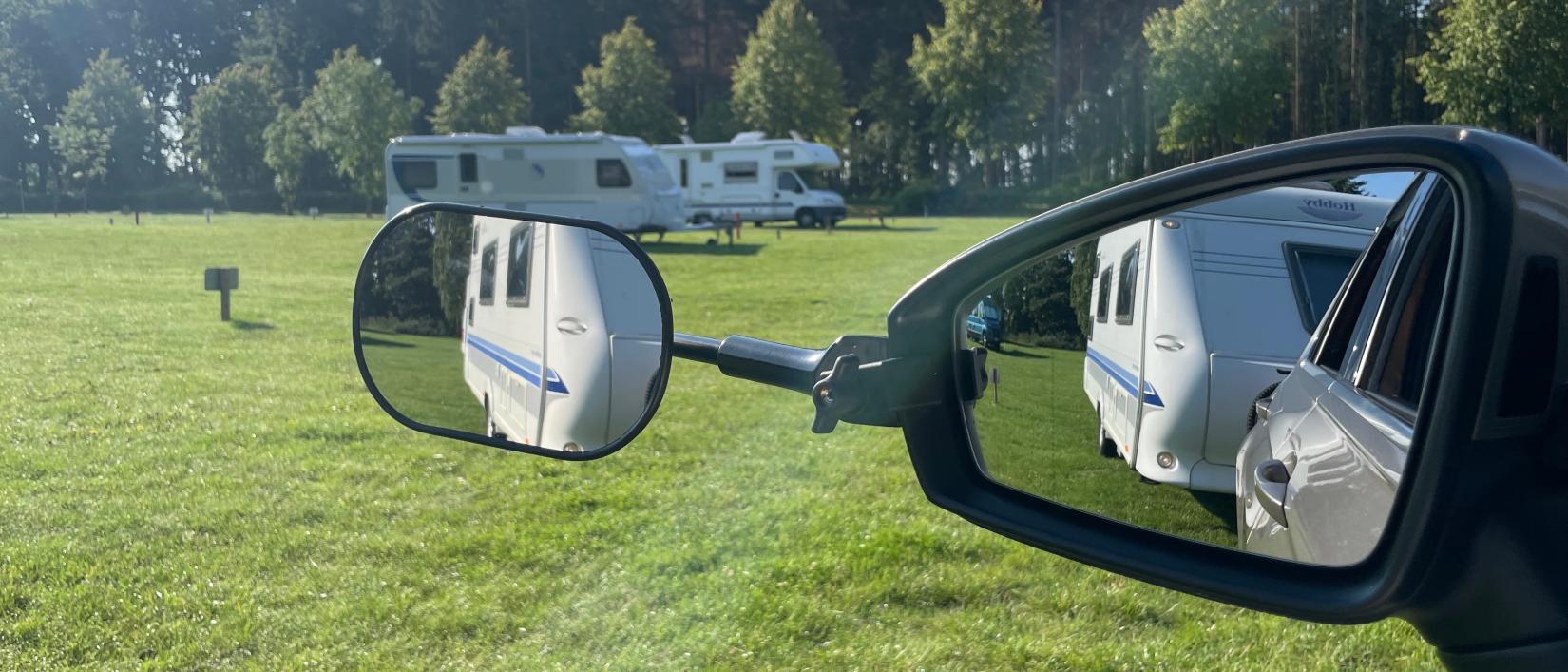 zijspiegelscaravan