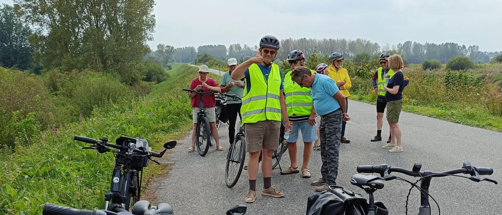 Pauze op de Zennedijk