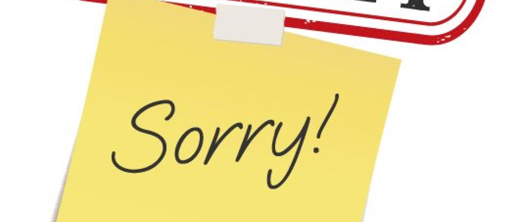 Alle plaatsen zijn volzet