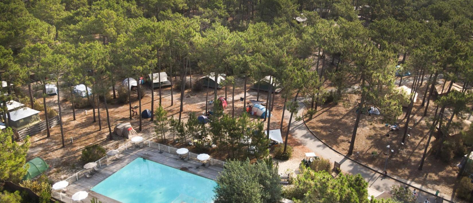 Hoofdfoto Camping Huttopia Lac De Carcans