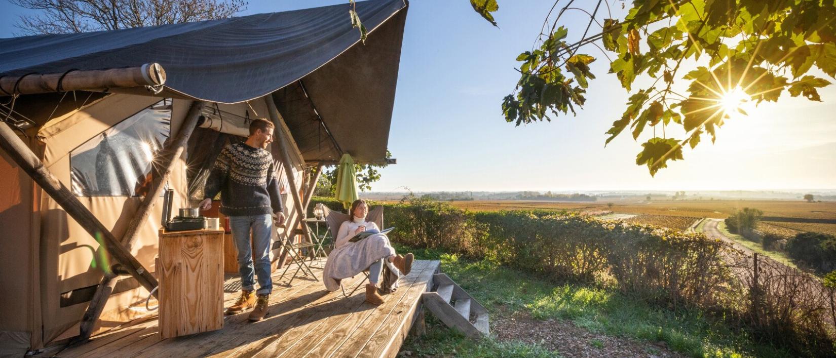 Hoofdfoto Camping Huttopia Meursault