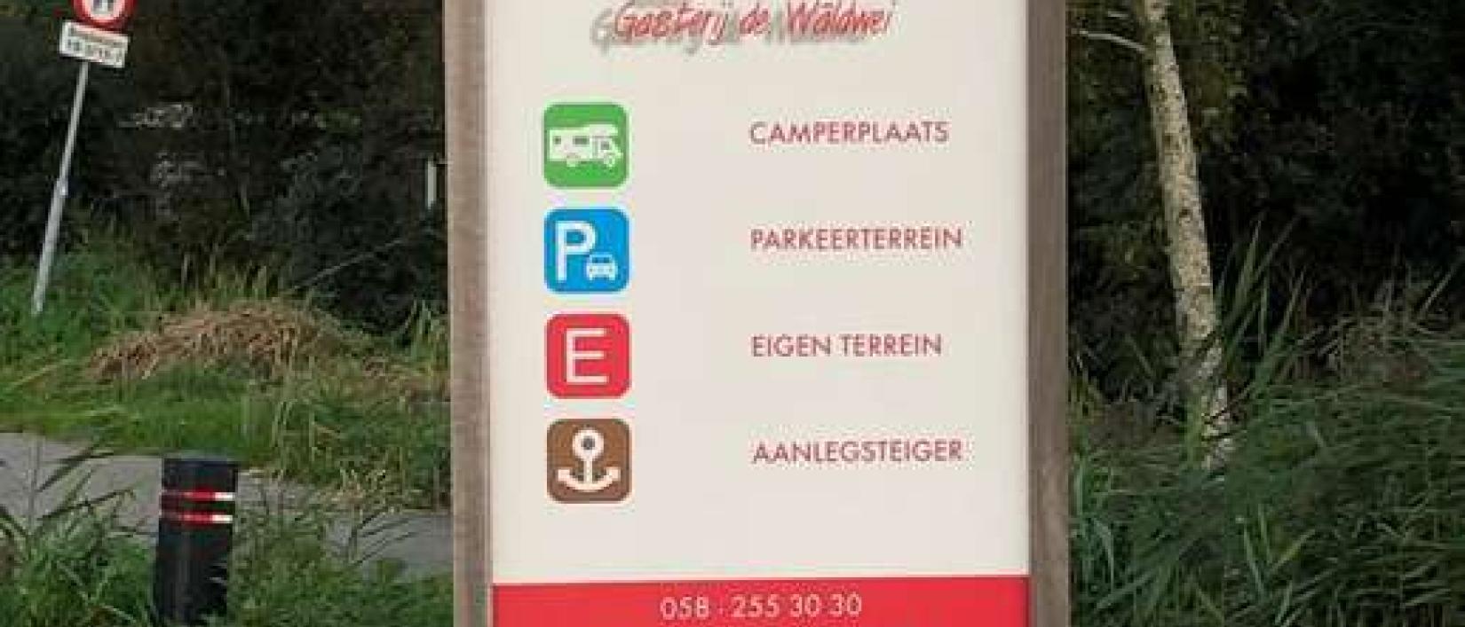 Hoofdfoto Camperlocatie bij Gasterij de Waldwei