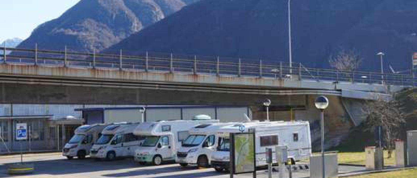 Hoofdfoto Area Sosta Camper Bellinzona