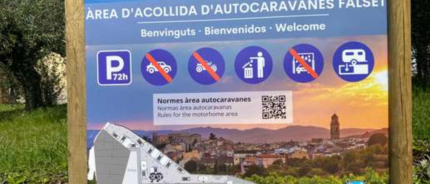 Hoofdfoto Àrea d’acollida d’autocaravanes Falset