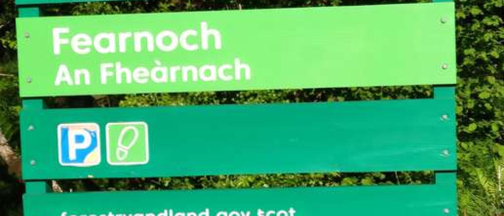 Hoofdfoto Fearnoch Forest Car Park