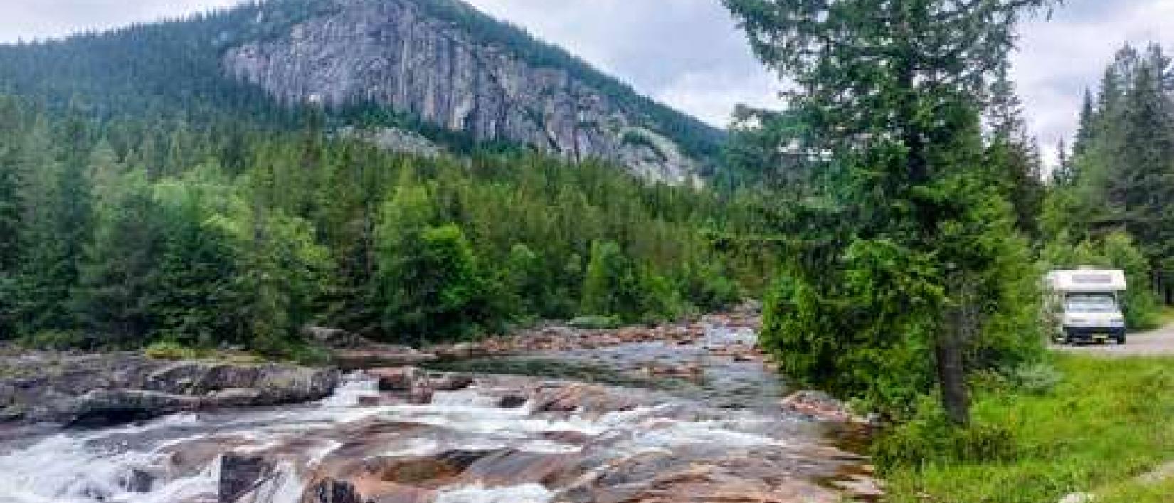 Hoofdfoto Rasteplass Klappedikfossen