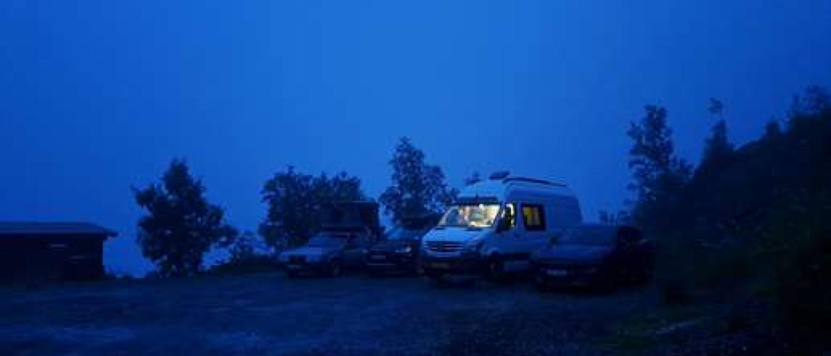 Hoofdfoto Damvegen parkeringsplass for turområde