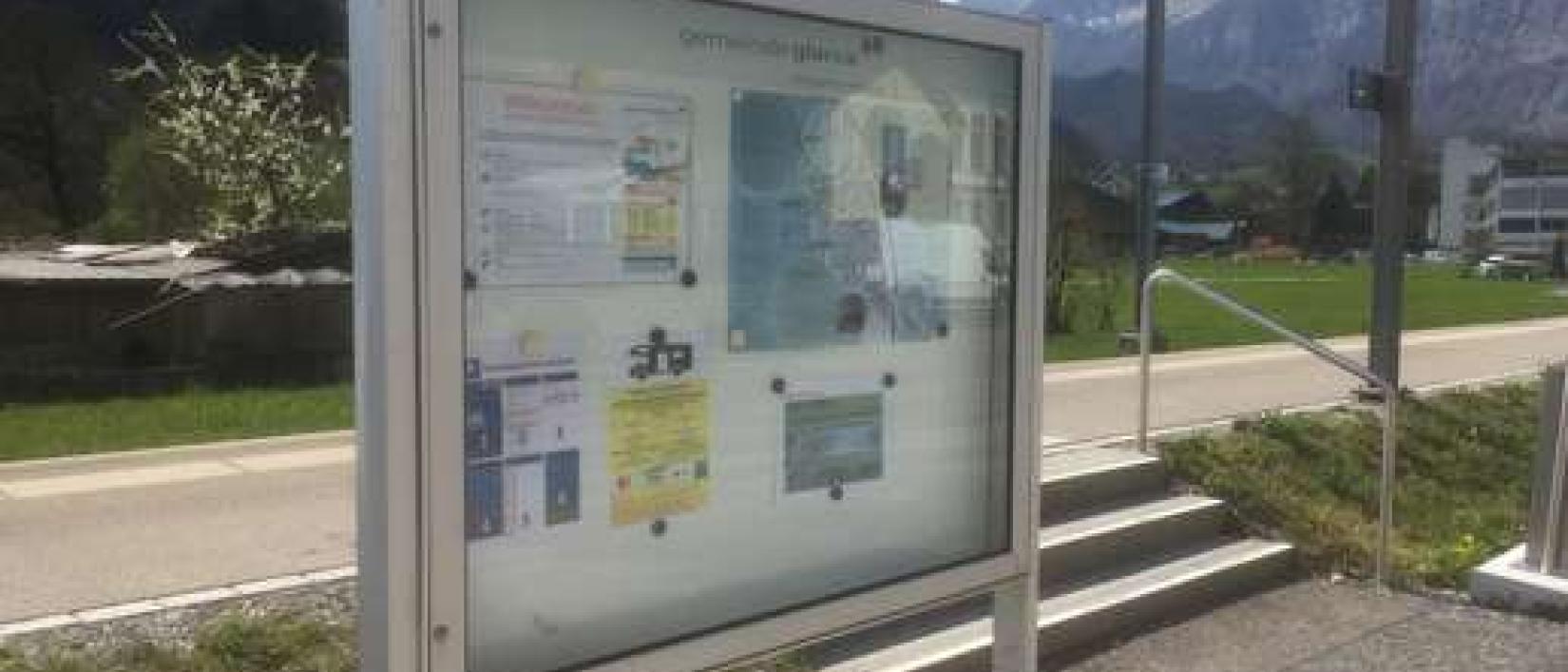 Hoofdfoto Ennenda Bahnhof, temp. SP
