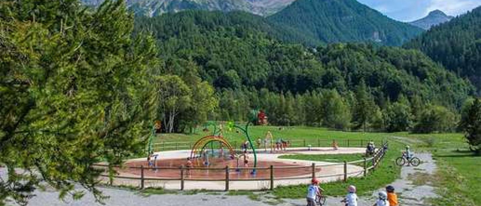 Hoofdfoto orcières - aire pour camping-cars de la gravière