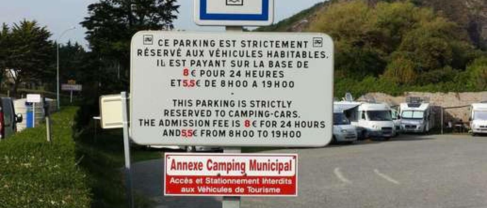 Hoofdfoto Aire Camping-Car Park de Carolles