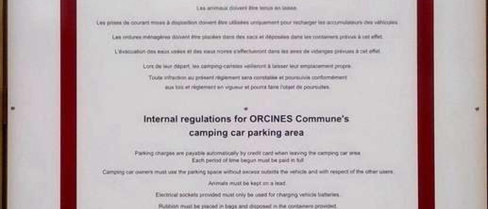 Hoofdfoto Aire de Camping-Car d'Orcines