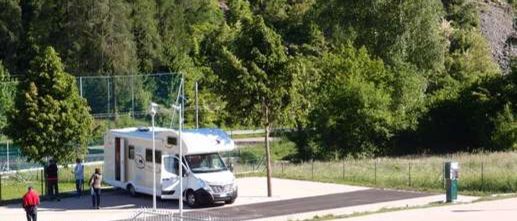 Hoofdfoto Dolomiti Camper Stop Area