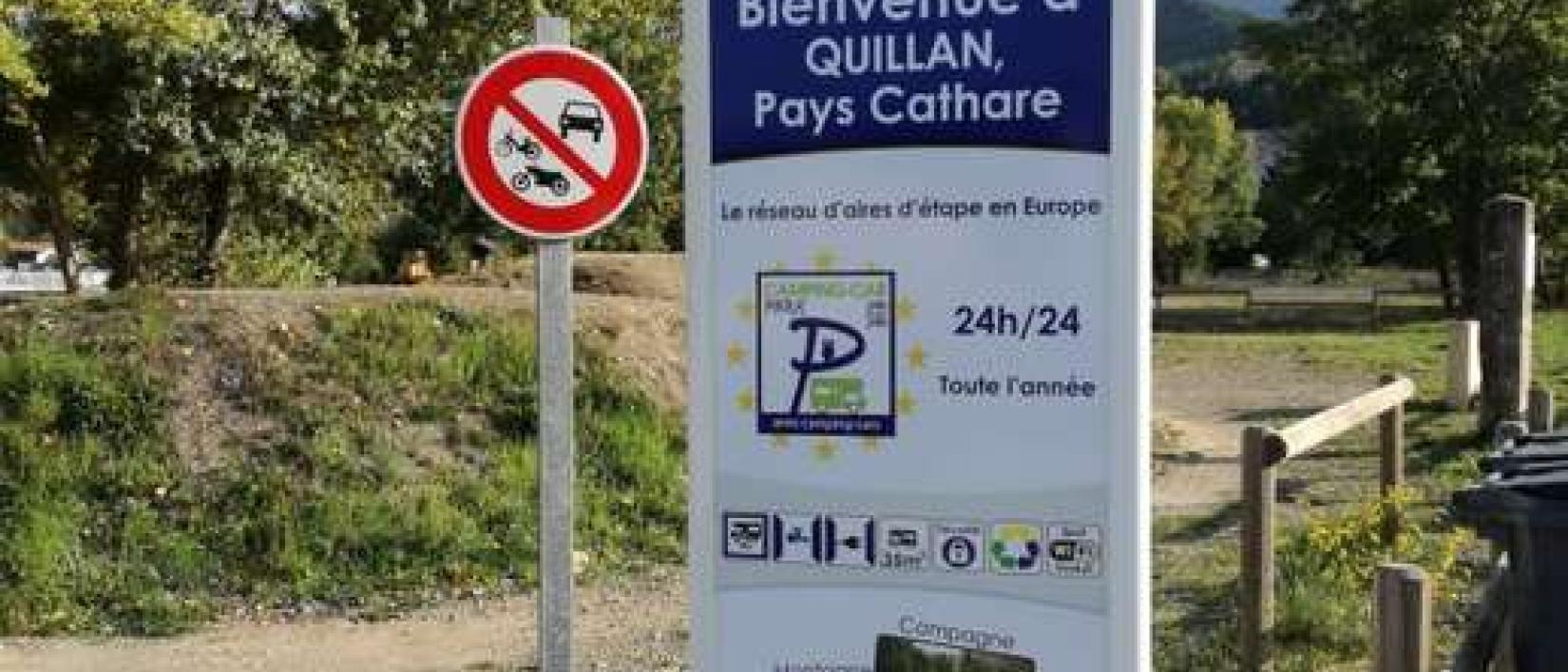 Hoofdfoto Aire Camping-Car Park Quillan