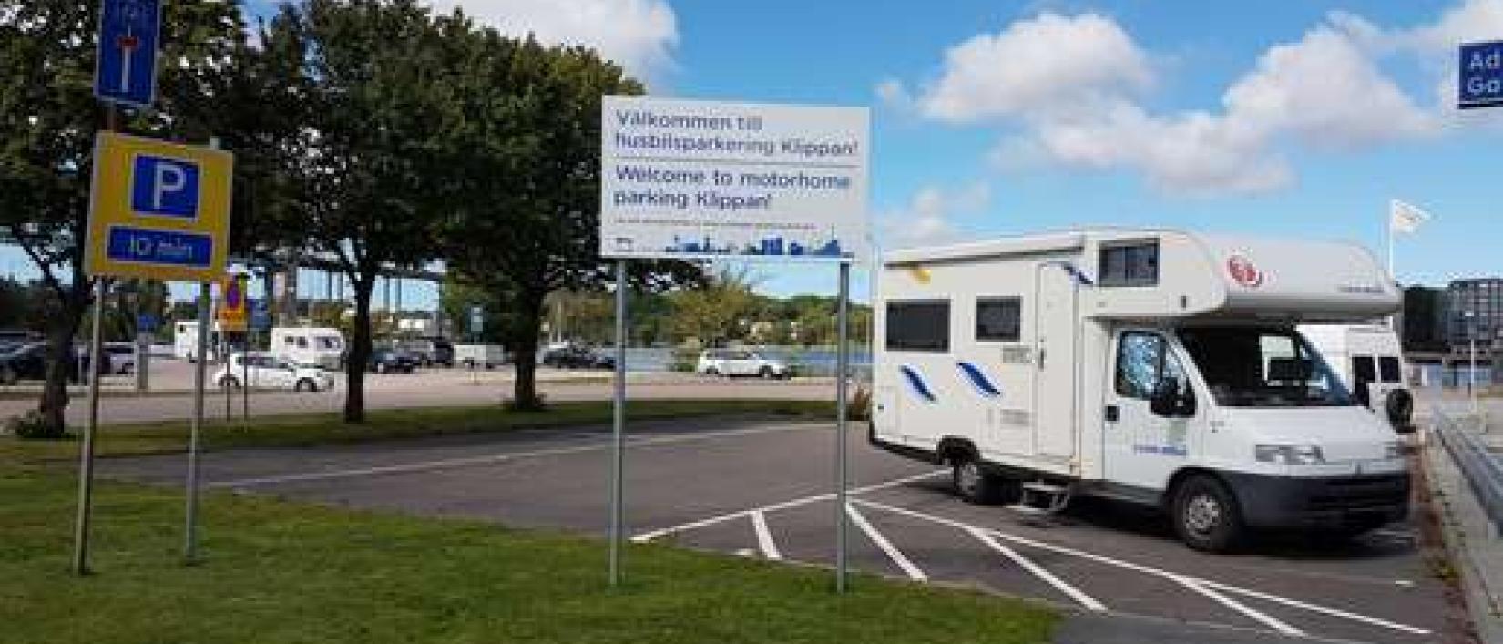 Hoofdfoto Husbilsparkering Klippan