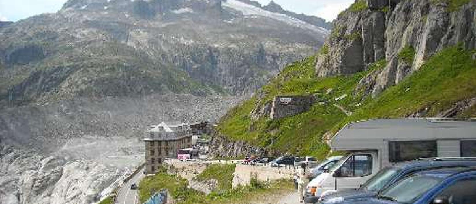 Hoofdfoto Parking Belvedere sur le Glacier Source du Rhone