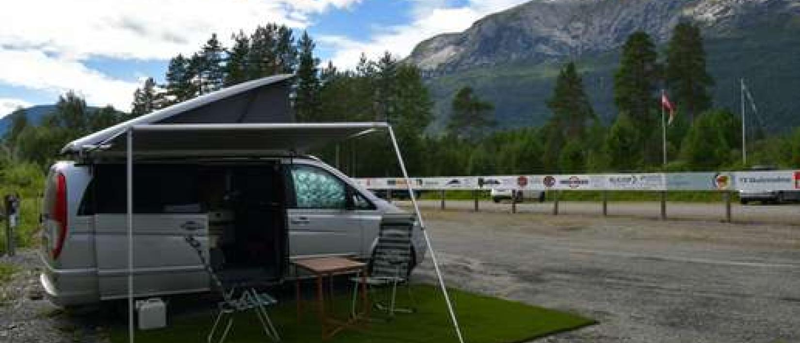 Hoofdfoto Bubil-parkering Voss Golfbaner