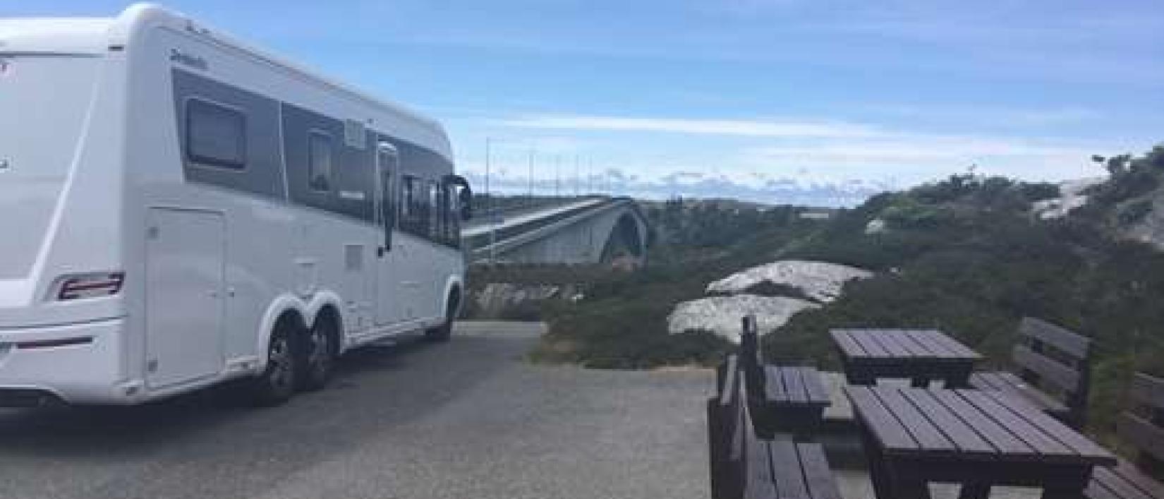 Hoofdfoto Stolmasundet bru Rasteplass