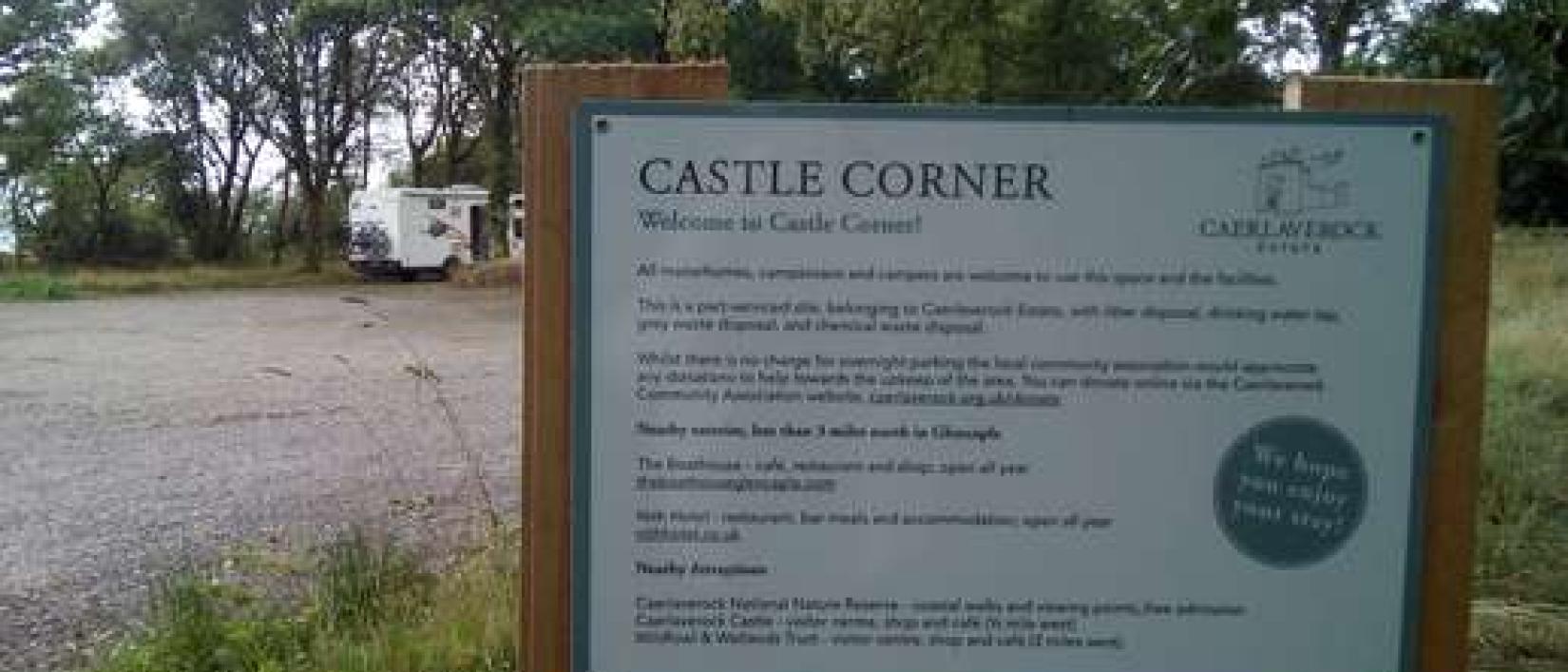 Hoofdfoto Caerlaverock Castle Corner Camp Site