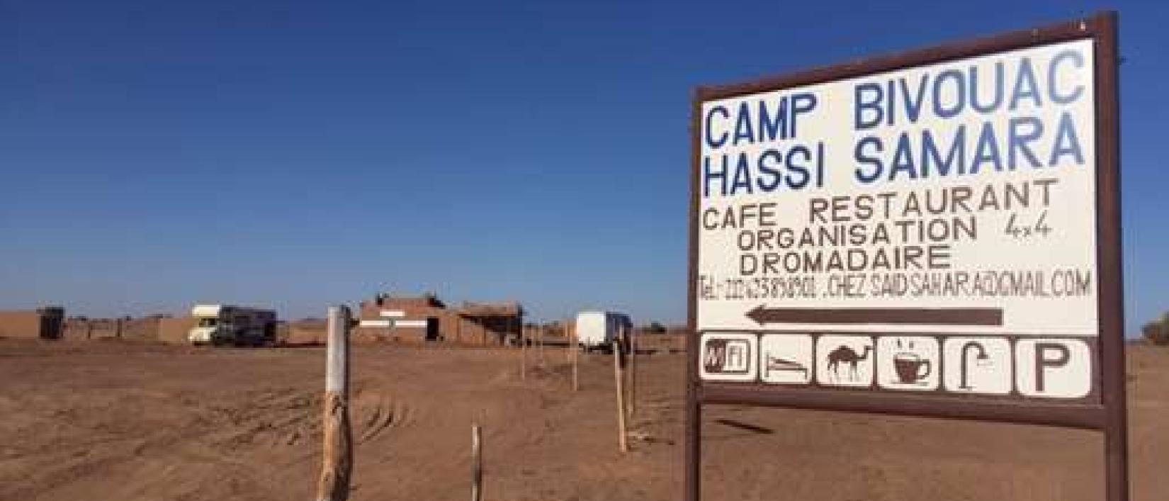 Hoofdfoto Camp Bivouac Hassi Samara
