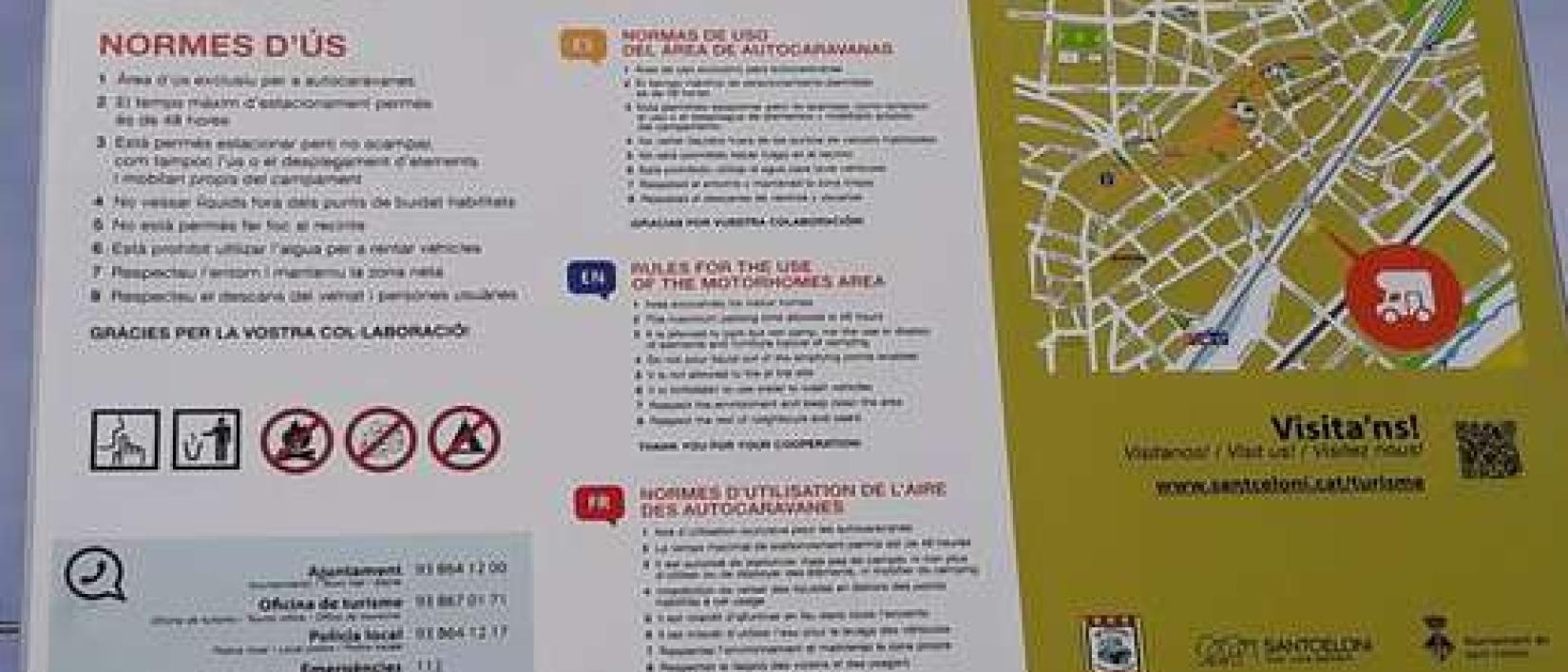 Hoofdfoto Area Autocaravanes Sant Celoni