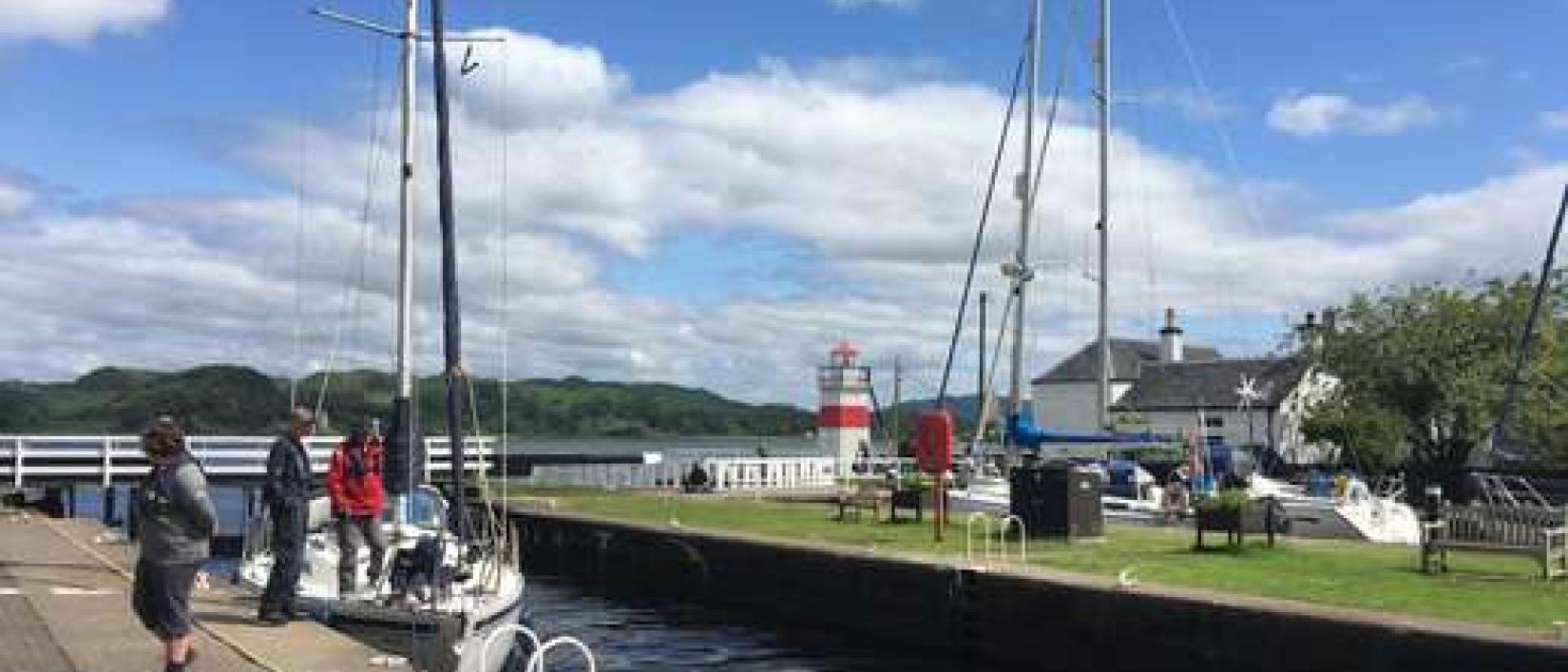 Hoofdfoto Parking Crinan Sea Lock