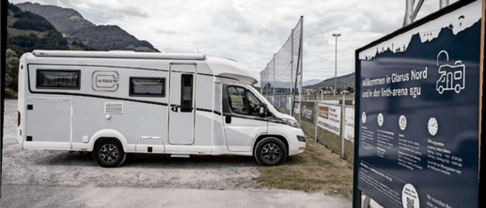 Hoofdfoto Wohnmobilstellplatz SGU Linth-arena