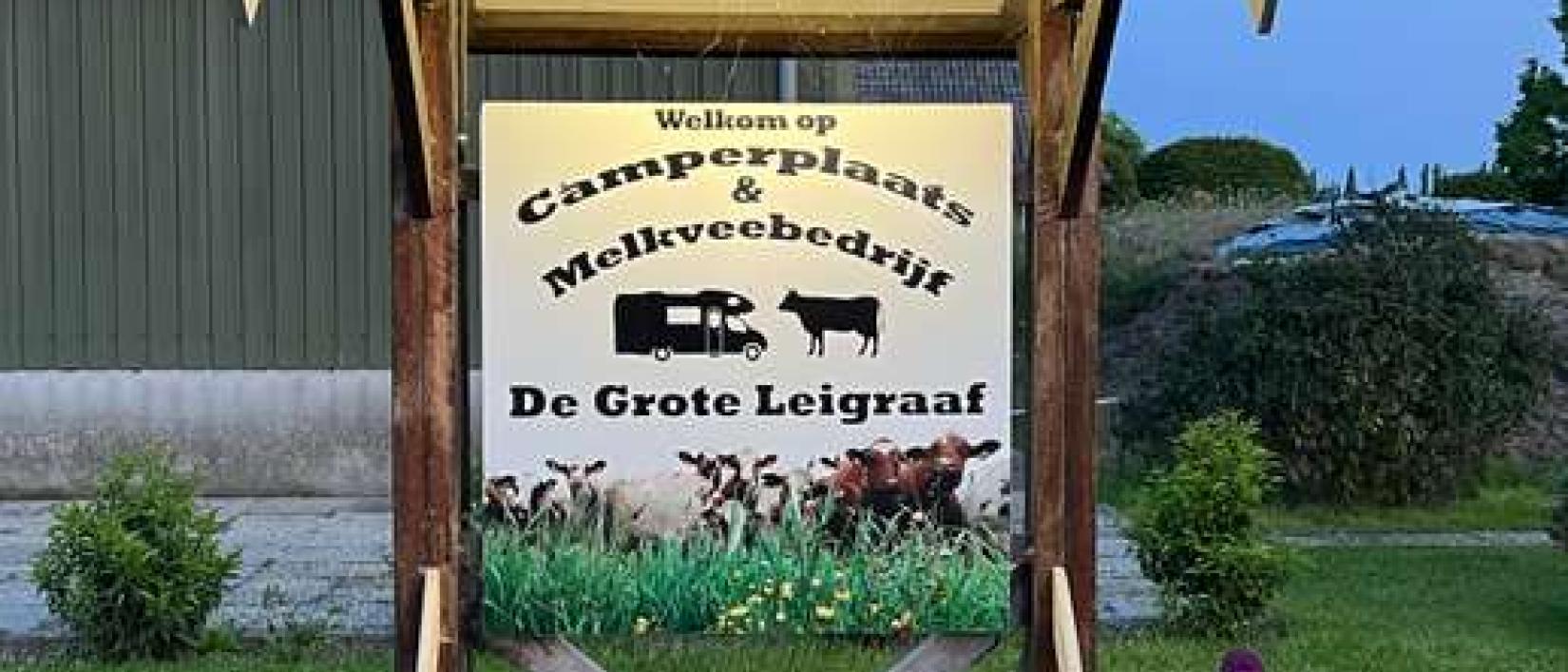 Hoofdfoto Camperplaats de Grote Leigraaf