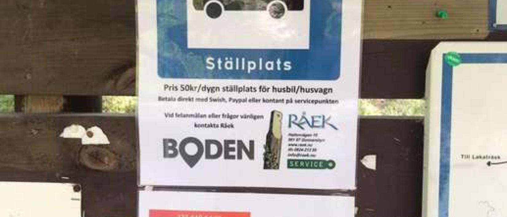 Hoofdfoto Parking Korpforsen