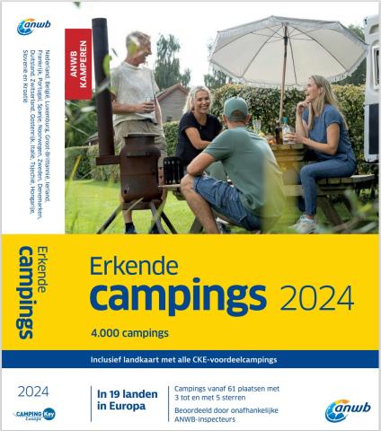 ANWB gids erkende campings 2024