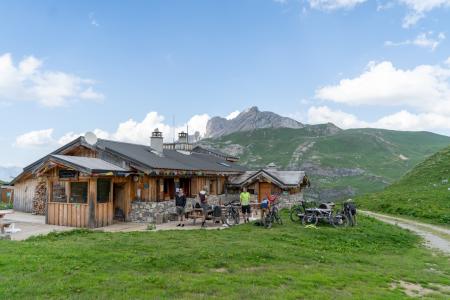 mountainbike in de Alpen