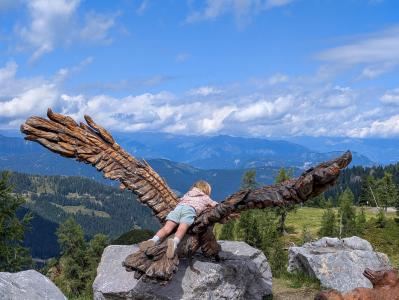 Zweven over het Gailtal