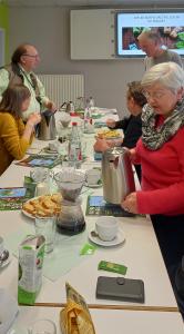 Daarna dronken we een lekker kopje koffie.