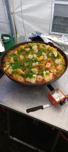 Paella is ook klaar