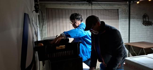 2de stop: een heerlijke piro!