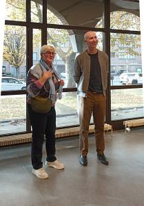 De ontvangst was zeer hartelijk