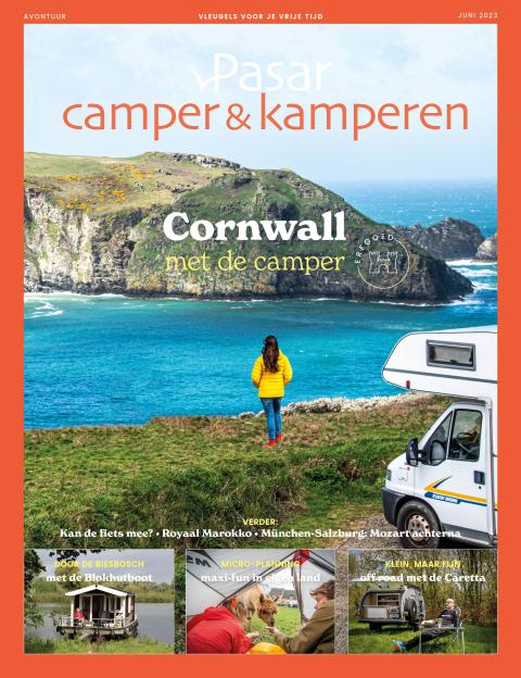 cover camper & kamperen voor landingspagina