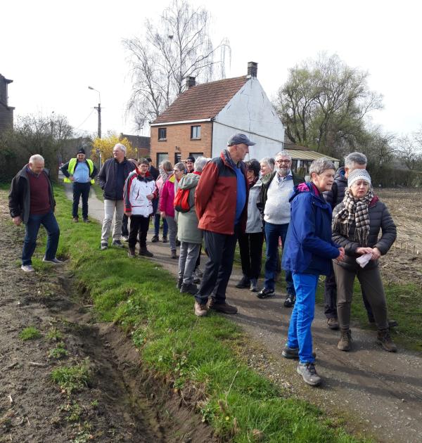 Op wandel in Lovendegem.