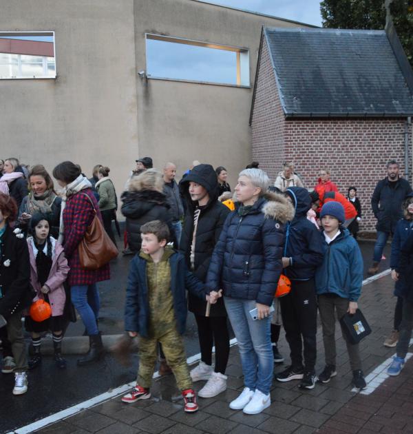 klaar voor vertrek van de wandeling