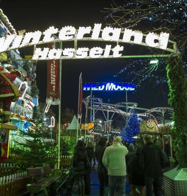 bezoek aan Winterland Hasselt