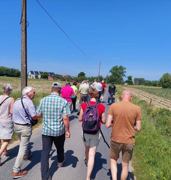foto wandeling in Lichtervelde (West-Vlaanderen) 