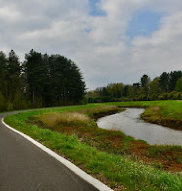 Foto fietsroute