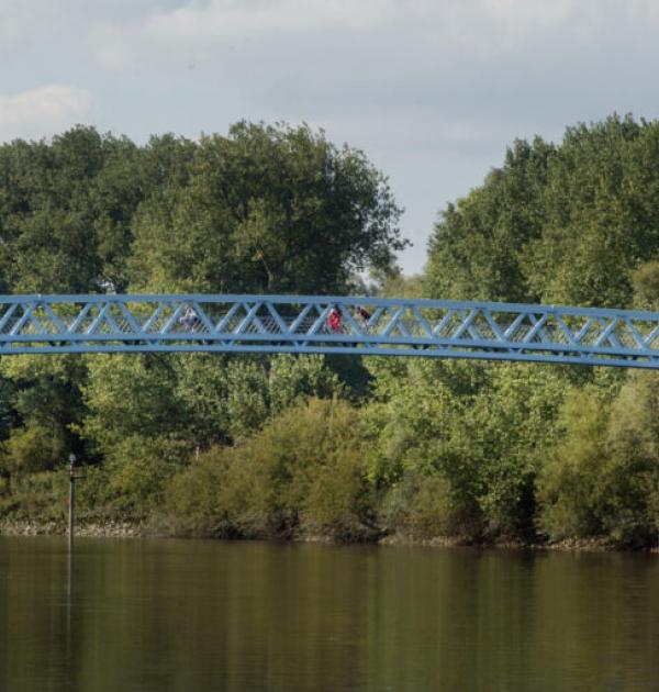 Fietsbrug over de Rupel